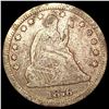Image 1 : 1876-CC Seated Liberty Quarter NICELY CIRCULATED