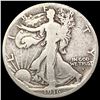 Image 1 : 1916-S Walking Liberty Half Dollar NICELY CIRCULATED
