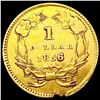 Image 2 : 1856 Rare Gold Dollar HIGH GRADE