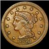 Image 1 : 1853 Braided Hair Large Cent CLOSELY UNCIRCULATED