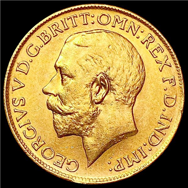 1912 Great Britain Gold Sovereign 0.5322oz UNCIRCULATED