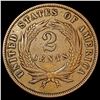 Image 2 : 1870 Two Cent Piece NEARLY UNCIRCULATED