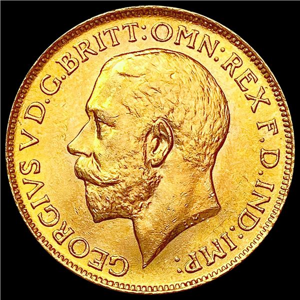 1911-C Canada Gold Sovereign 0.2354oz CHOICE BU