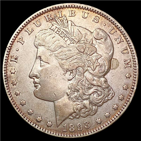 1893 Morgan Silver Dollar CLOSELY UNCIRCULATED