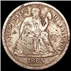1865-S Seated Liberty Dime LIGHTLY CIRCULATED