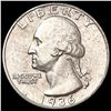 Image 1 : 1936-S Washington Silver Quarter UNCIRCULATED