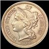 Image 1 : 1888 Nickel Three Cent CLOSELY UNCIRCULATED
