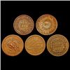 Image 2 : 1863 Varied Civil War Tokens Lot [5 Coins] HIGH GRADE