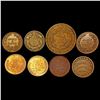 Image 2 : 1837-1951 Varied US Copper Coinage [8 Coins] HIGH GRADE