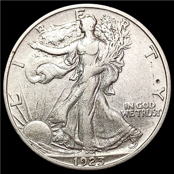 1923-S Walking Liberty Half Dollar CLOSELY UNCIRCULATED