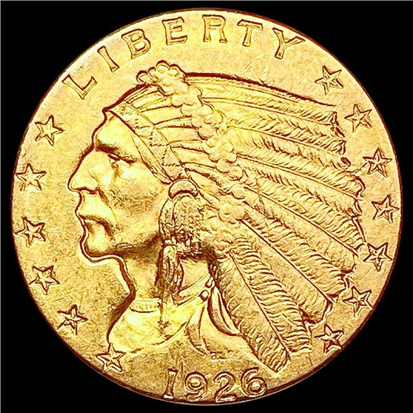 1926 $2.50 Gold Quarter Eagle UNCIRCULATED