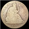 Image 1 : 1876 CC Seated Liberty Half Dollar NICELY CIRCULATED