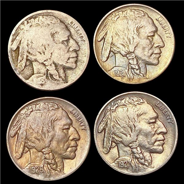 1918-1927 [4] Buffalo Nickel HIGH GRADE