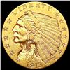 Image 1 : 1913 $2.50 Gold Quarter Eagle UNCIRCULATED