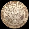 Image 2 : 1899 Barber Half Dollar NEARLY UNCIRCULATED