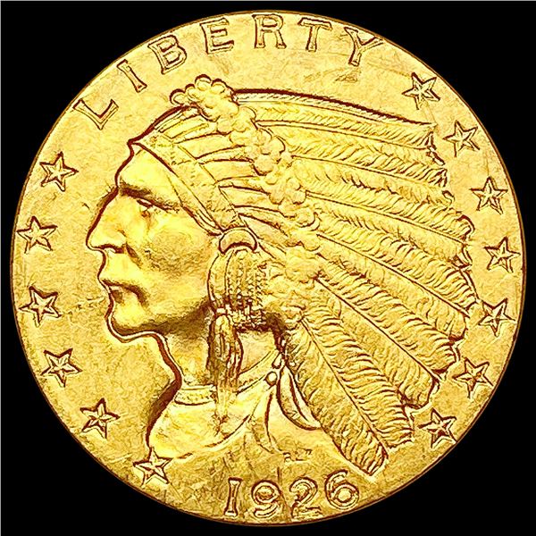 1926 $2.50 Gold Quarter Eagle UNCIRCULATED