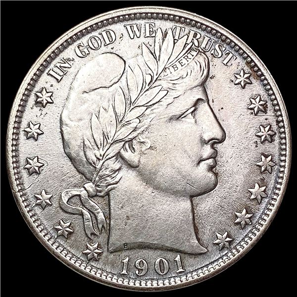 1901 Barber Half Dollar UNCIRCULATED
