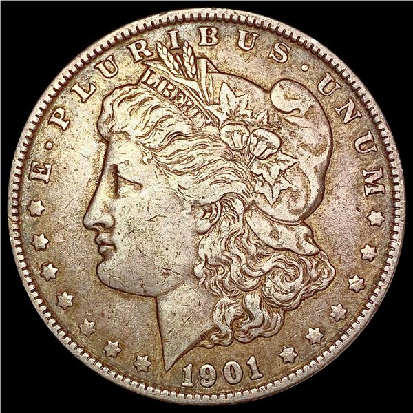 1901 Morgan Silver Dollar NEARLY UNCIRCULATED
