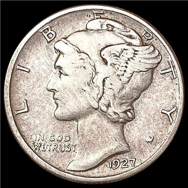 1927 D Mercury Dime CLOSELY UNCIRCULATED