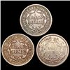 Image 2 : 1842-1860 [3] Seated Liberty Half Dime CLOSELY UNCIRCULATED