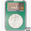 Image 1 : 2020-P Silver Eagle NGC MS70