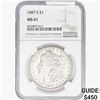 1887-S Morgan Silver Dollar NGC MS61