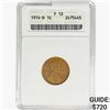 Image 1 : 1914-D Wheat Cent ANACS F12