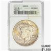Image 1 : 1921 Silver Peace Dollar ANACS MS60
