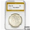Image 1 : 1921-D Morgan Silver Dollar PGA MS65+