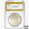 Image 1 : 1921 Morgan Silver Dollar PGA MS65+