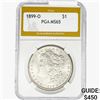 1899-O Morgan Silver Dollar PGA MS65
