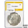 Image 1 : 1890 Morgan Silver Dollar PGA MS64+