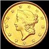 Image 1 : 1851 Rare Gold Dollar UNCIRCULATED