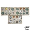 Image 1 : 1955 Mint Set (22 Coins)
