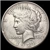 1921 Silver Peace Dollar CLOSELY UNCIRCULATED