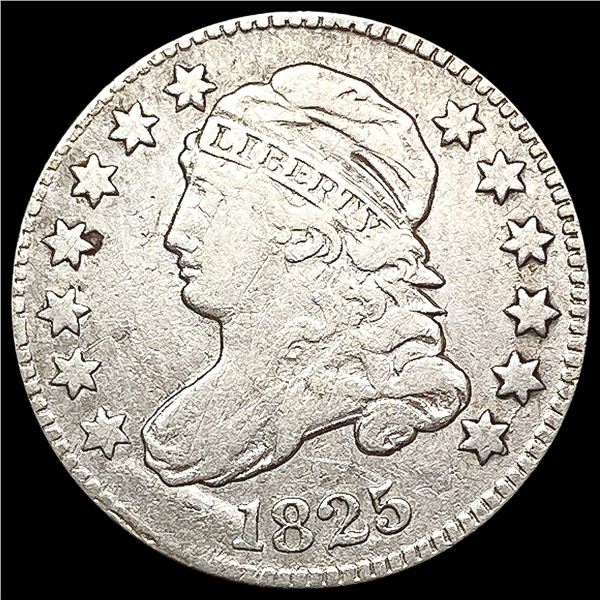 1825 Capped Bust Dime LIGHTLY CIRCULATED