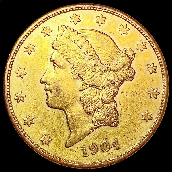 1904 S $20 Gold Double Eagle UNCIRCULATED