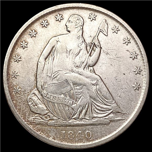 1840 O Seated Liberty Half Dollar CLOSELY UNCIRCULATED