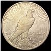 Image 2 : 1921 Silver Peace Dollar NEARLY UNCIRCULATED