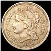 Image 1 : 1881 Nickel Three Cent CLOSELY UNCIRCULATED