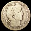 Image 1 : 1893-S Barber Half Dollar NICELY CIRCULATED