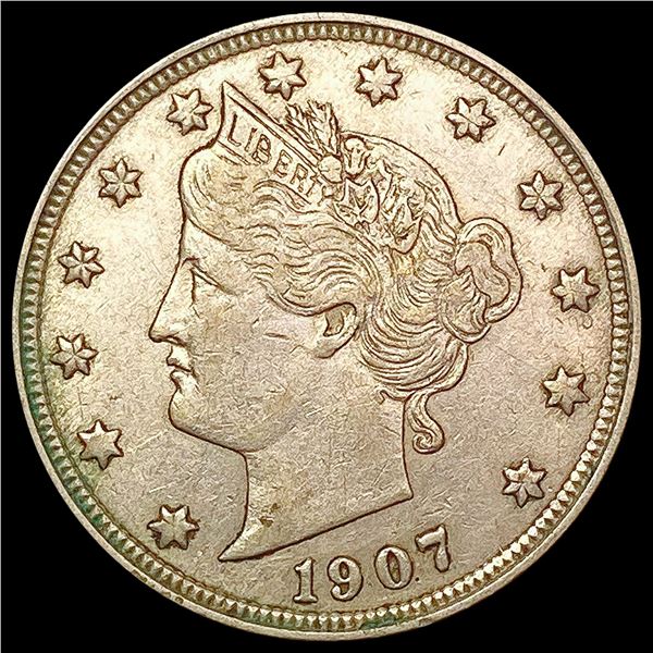 1907 Liberty Victory Nickel CLOSELY UNCIRCULATED