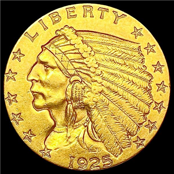 1925-D $2.50 Gold Quarter Eagle UNCIRCULATED