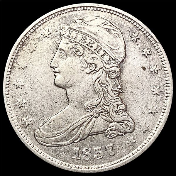 1837 Capped Bust Half Dollar CLOSELY UNCIRCULATED