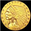 Image 1 : 1925-D $2.50 Gold Quarter Eagle CLOSELY UNCIRCULATED