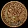 Image 1 : 1853 Braided Hair Large Cent CLOSELY UNCIRCULATED
