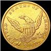 Image 2 : 1836 $2.50 Gold Quarter Eagle NEARLY UNCIRCULATED
