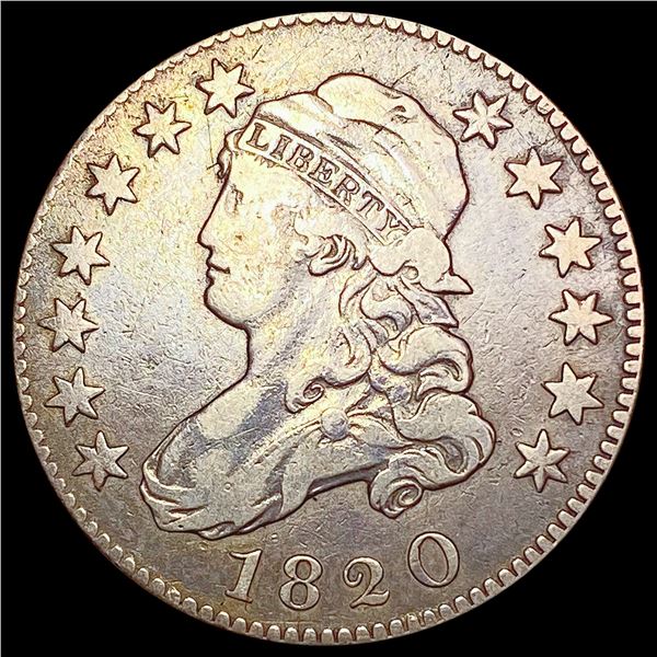 1820 Capped Bust Quarter LIGHTLY CIRCULATED