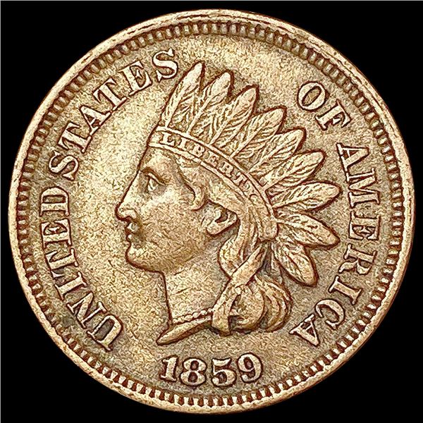 1859 Indian Head Cent CLOSELY UNCIRCULATED