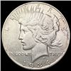 1934-S Silver Peace Dollar CLOSELY UNCIRCULATED
